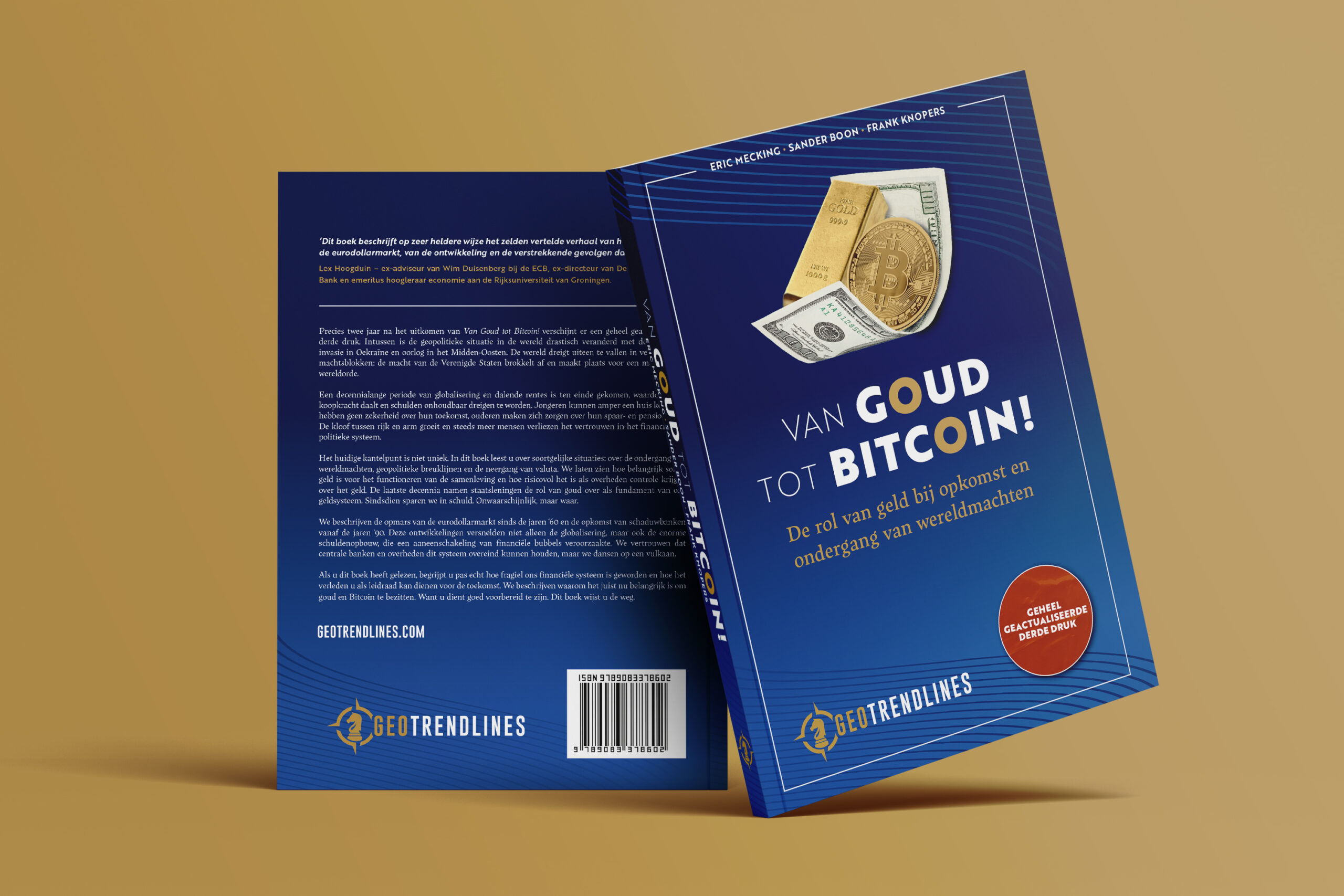 Omslag Boek Van Goud tot Bitcoin!